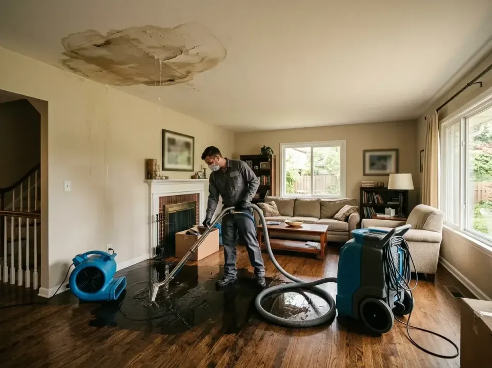 attic-pipe-burst-ceiling-drip-008 — frequently asked questions, Water Damage Restoration & Carpet Care in Trenton, GA